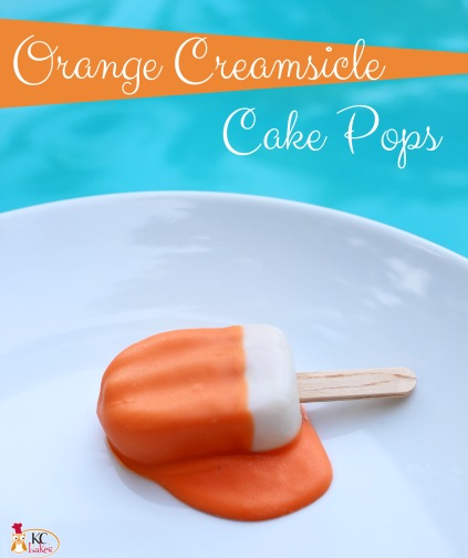 Orange Creamsicle Cake Pop Title